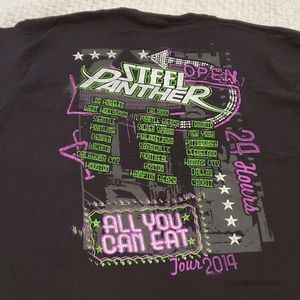 Steel panther 2014 tour tee